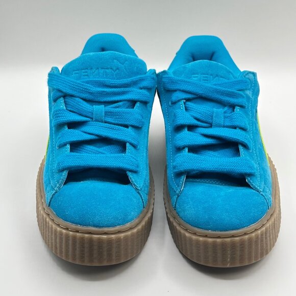 Women’s Puma Rihanna Fenty Creeper Phatty Speed Blue Size 8 - 7399332-02 NEW - Picture 2 of 8